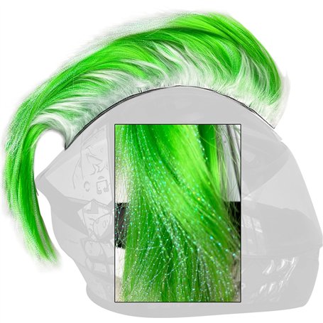 3T-SISTER Perruque de casque Mohawk Hawk Cosplay Accessoire pour casque de moto