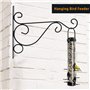 CYH 2 Pièces Support Plante Mural Balcon, Crochet de Suspension en Fer Forgé, Crochets Suspension de Plante avec Vis, pour Jardi