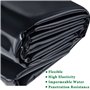 Flexible Doublure Préformée Noires pour Bassins à Poissons de Jard
