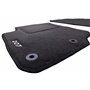 Lupex Shop TPMIS2FIX_207 Tapis de Voiture en Moquette avec 2 Clips de Fixation