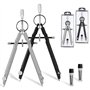 FYSL 2 Pièces Compas Professionnel