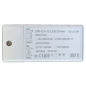 PB-Versand Transformateur LED à intensité variable 12 V DC 1 - 12 W Pour gradateur G4 MR16 GU5.3