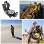 iPobie Boussole Militaire Professionnelle, Visée Antichoc Prismatic Sighting Parfait pour Randonnée Camping ou d'activités Extér