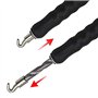 Xrten Torsadeuse Fil pour Barres de Armature Twister Crochet Semi Automatique, Béton en Métal Torsions Clôture Outils