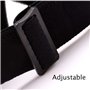 Jzhen Anti-UV Brouillard, Lunettes Transparent Clair pour Moto Cross Goggle-Noir