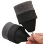 POFET 10pcs Mousse éponge Pointes de flèche Pointes de sécurité Souples Conseils de Pointe pour tir à l'arc Chasse Pratique CS J