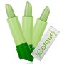 POFET 3 pcs Magic Fruity Lipstick Set Température Changed Color Long Lasting Moisture Lips Stick Balm Kits