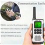 Retevis RT45 Talkie Walkie, Rechargeable USB PMR446 Talkie-Walkie Professionnel,16 Canaux 121 Codes VOX LED Longue Portée Talkie