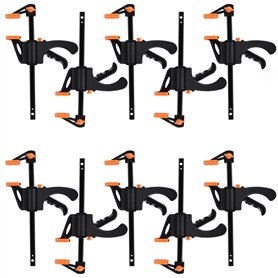 Onezebra 10 Pièces Pince de Table à cliquet à Une Main
