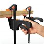Onezebra 10 Pièces Pince de Table à cliquet à Une Main, Rapide pour Bois, Plastique