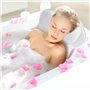 Coussin Baignoire Adulte avec technologie 4D air mesh et avec 6 ventouses antidérapantes