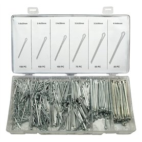 Set de 555 goupilles fendues Falon Tech - 6 dimensions différentes - FT-OA555