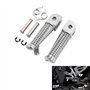 XMT-MOTOR Repose-pieds Avant pour Moto Compatible avec Yamaha MT09 2017-2020 FZ09 14-17 Tracer 900 2016-2021