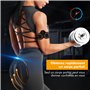 iWarmbase Electrostimulateur Musculaire, Abdos Musculation Appareil, 6 Modes et 19 Intensités Ceinture Musculation Electrostimul