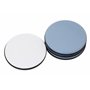 Lot de 4 patins auto-adhésifs PTFE - Pour meubles - Évite les frottements sur les parquets ou moquettes - Idéal pour déplacer de