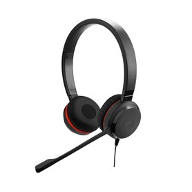 Jabra Evolve 20SE MS Stereo Casque audio Binaural Bandeau Noir - Casques audio (Centre d'appel/Bureau