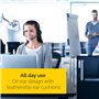 Jabra Evolve 20SE MS Stereo Casque audio Binaural Bandeau Noir - Casques audio (Centre d'appel/Bureau, -10 - 50 °C, -30 - 80 °C,