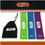 CKB Ltd® Set de 3 Resistance Bands Set Loop Bands Bande de Resistance Équipement d'Exercices pour Musculation Bandes Élastiques 