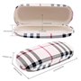 4 Pcs Étui à Lunettes Universel Étui à Lunettes Rigide en Toile de Lin Portable Étui de protec