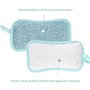 JJiaoLinin Lot de 4 Eponge Reutilisable Lavable de Cuisine，Éponge Microfibre，Anti Rayure et Multi-Surfaces，pour Nettoyer la Vais