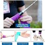 JJiaoLinin Bandage Auto-Adhésif,12 Rouleaux Bande Cohésive Bandage Autoadhésif Cohésifs Bandage Auto-adhésif élastique Sports Ba