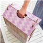 KidKraft Maison de poupée Play & Store Cottage en Bois incluant Accessoires et Mobilier, 3 Étages de Jeu, pour Mini Poupées de 1