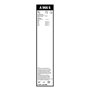 Bosch Balais d'Essuie–Glace Plats Aerotwin A966S, Longueur: 600mm/530mm – 1 Paire de Balais avant