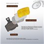 MEXITAL 2 Paires Plaquettes de Frein Vélo à Disque pour MAGURA MT2 MT4 MT6 MT8