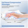 Belhope Appareil de massage des mains avec 9 modes et 4 options de chauffage pour thérapie par le chaud et le froid, masseur de 