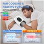 Belhope Appareil de massage des mains avec 9 modes et 4 options de chauffage pour thérapie par le chaud et le froid, masseur de 