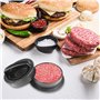 Ceisazira Presse à Hamburger Professionnel 3 en 1, Antiadhésive Presse à Burger avec Poignée en ABS,Moule Steak Haché pour Délic