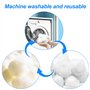 Crihovy 1400g Balle filtrante Piscine, Boule Coton Filtre Piscine, Pool filterbälle Convient Divers Filtration d'eau, filterball
