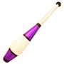 Juggle Dream Euro Clubs Lot de 3 clubs de jonglage pour débutant à intermédiaire avec sac de jonglage Cascade Vert Violet Doré