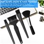 ANTHYTA 4-en-1 Brosses Antistatique Brosse Nettoyage Nettoyer Clavier Ordinateur Portable avec Poignée Pinceau Nettoyage PC Bros