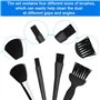 ANTHYTA 4-en-1 Brosses Antistatique Brosse Nettoyage Nettoyer Clavier Ordinateur Portable avec Poignée Pinceau Nettoyage PC Bros