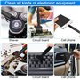 ANTHYTA 4-en-1 Brosses Antistatique Brosse Nettoyage Nettoyer Clavier Ordinateur Portable avec Poignée Pinceau Nettoyage PC Bros