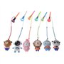 Asotagi Lot de 6 anneaux en plastique anti-perte pour tee de golf avec sangle