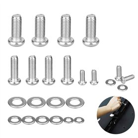 PERFETSELL 12 pièces vis de support TV M4 M6 M8 vis Vesa ensemble vis support mural TV assemblage vis support TV vis de fixation