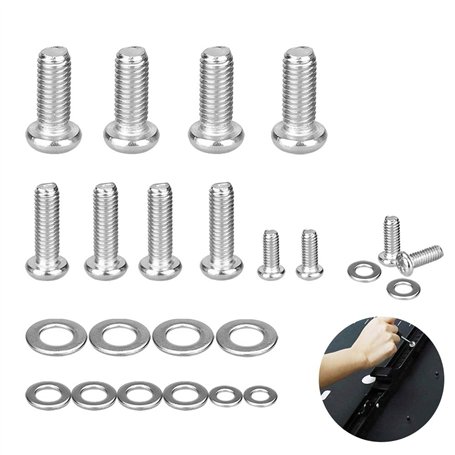 PERFETSELL 12 pièces vis de support TV M4 M6 M8 vis Vesa ensemble vis support mural TV assemblage vis support TV vis de fixation