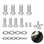 PERFETSELL 12 pièces vis de support TV M4 M6 M8 vis Vesa ensemble vis support mural TV assemblage vis support TV vis de fixation