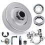 AUMEL Kit d'engrenage à vis sans fin de pompe à huile de rebord de tambour d'embrayage pour Stihl MS290 029 MS390 039 MS310 Scie