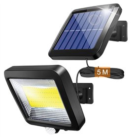 GLiving Lampe Solaire Extérieur avec Détecteur de Mouvements Infrarouge