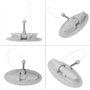 Support de Pagaie de Kayak Accessoires de Rechange de Dériveur de Bateau Gonflable de de Verrouillage de Pagaie de Kayak Univers