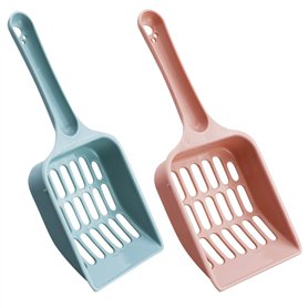 Pelle Litiere Chat 2 Pièces Pelle à Litière pour Chat Pelle Profonde Chat Litière Scoop Pelle Plastique Chat Scoop de LitièRe Pe