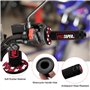 Lectorias 1 Paire Poignée Moto pour Protaper, Poignées pour Guidon de Moto, 22 mm / 24 mm Poignee Moto Cross, Guidon en Caoutcho