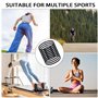 Chiluxendo 10 Pièces Bandeau Cheveux Sport Antidérapants, Élastique Cheveux Serre Tete Homme, Bandeaux Élastiques de Sport, Head