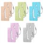 Chiluxendo 10 Pièce Etiquette Valise Aluminium