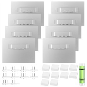 Fousenuk Lot de 8 Supports de Fixation pour Photos et Miroirs