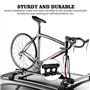 PORFOYO Support de Fourche de Vélo, 2pcs Support de Fixation de Fourche de Vélo, Supports Velos Voiture en Alliage D'Aluminium, 