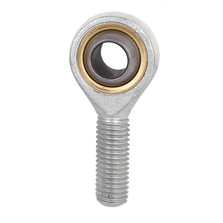 sourcing map SAL14T/K Palier à Roulement 14mm Embout à Rotule Filetage mâle à gauche Roulement d'extrémité de tige autolubrifian